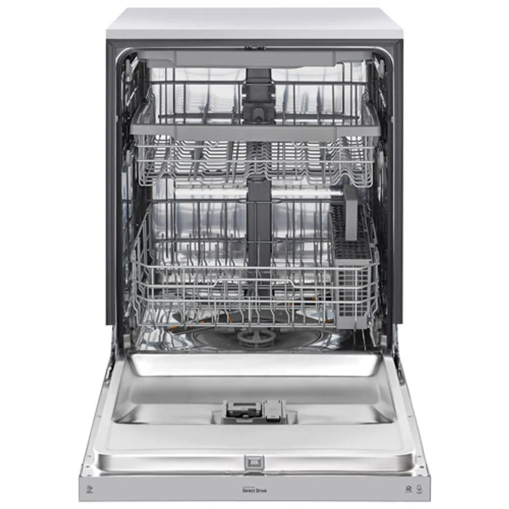 LG 24" 48dB Built-In Dishwasher w/ Third Rack (LDFN4542S) - Stainless Steel