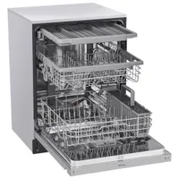 LG 24" 48dB Built-In Dishwasher w/ Third Rack (LDFN4542S) - Stainless Steel