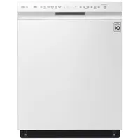 LG 24" 48dB Built-In Dishwasher with Third Rack (LDFN4542W) - White