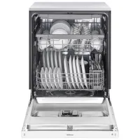 LG 24" 48dB Built-In Dishwasher with Third Rack (LDFN4542W) - White