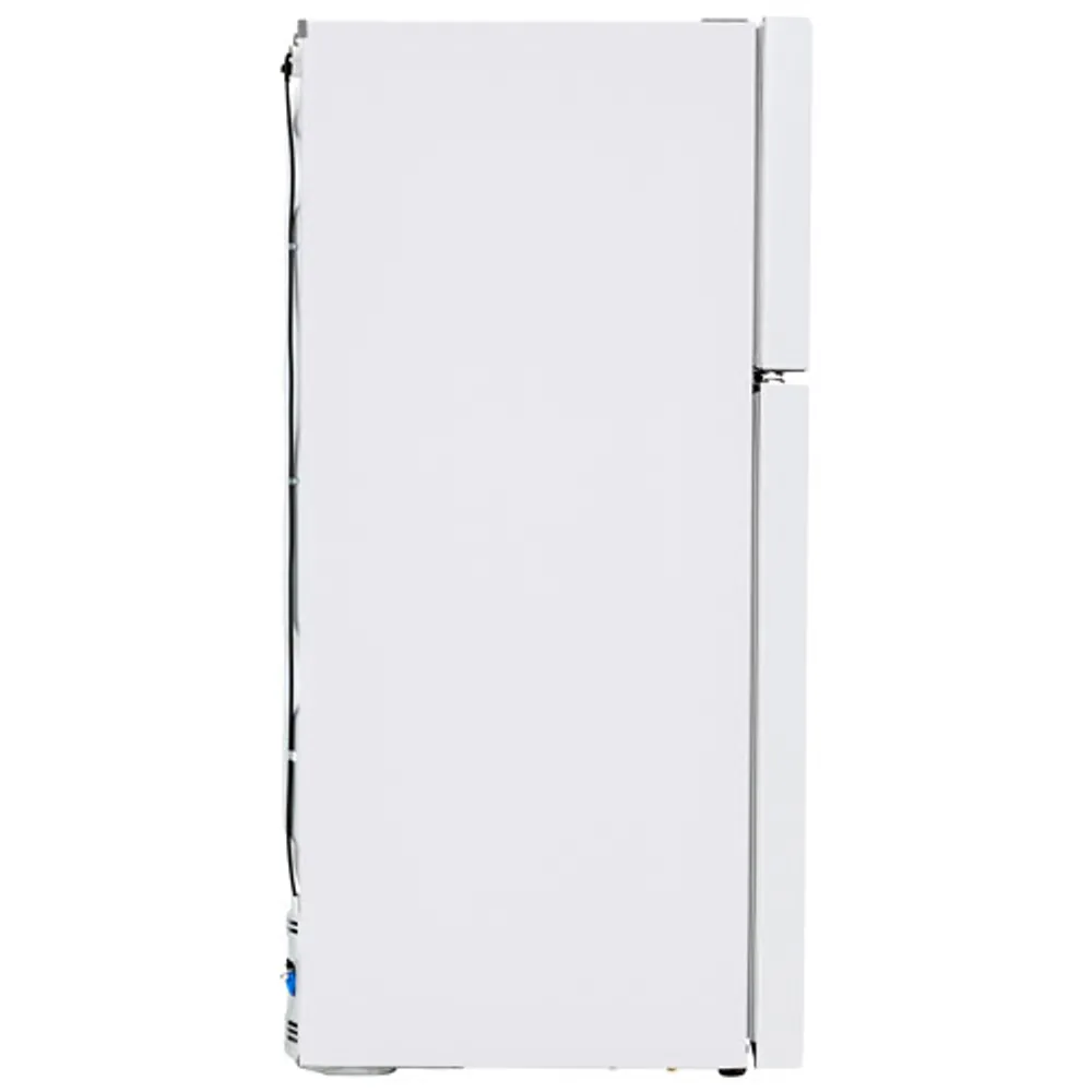 LG 30" 20.2 Cu. Ft. Top Freezer Refrigerator with LED Lighting (LTCS20020W) - White