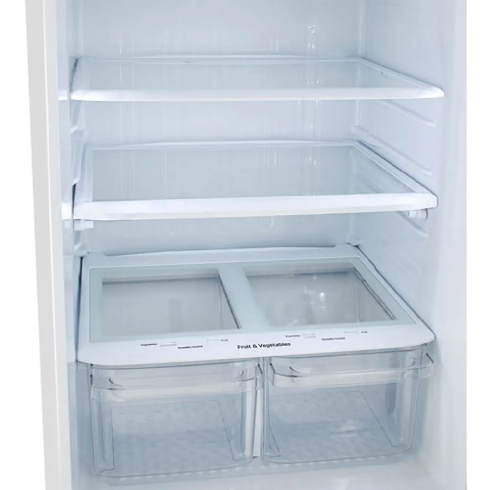 LG 30" 20.2 Cu. Ft. Top Freezer Refrigerator with LED Lighting (LTCS20020W) - White