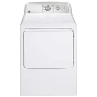 GE 6.2 Cu. Ft. Electric Dryer (GTX33EBMRWS) - White