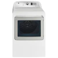 GE 7.4 Cu. Ft. Electric Dryer (GTD65EBMRWS) - White