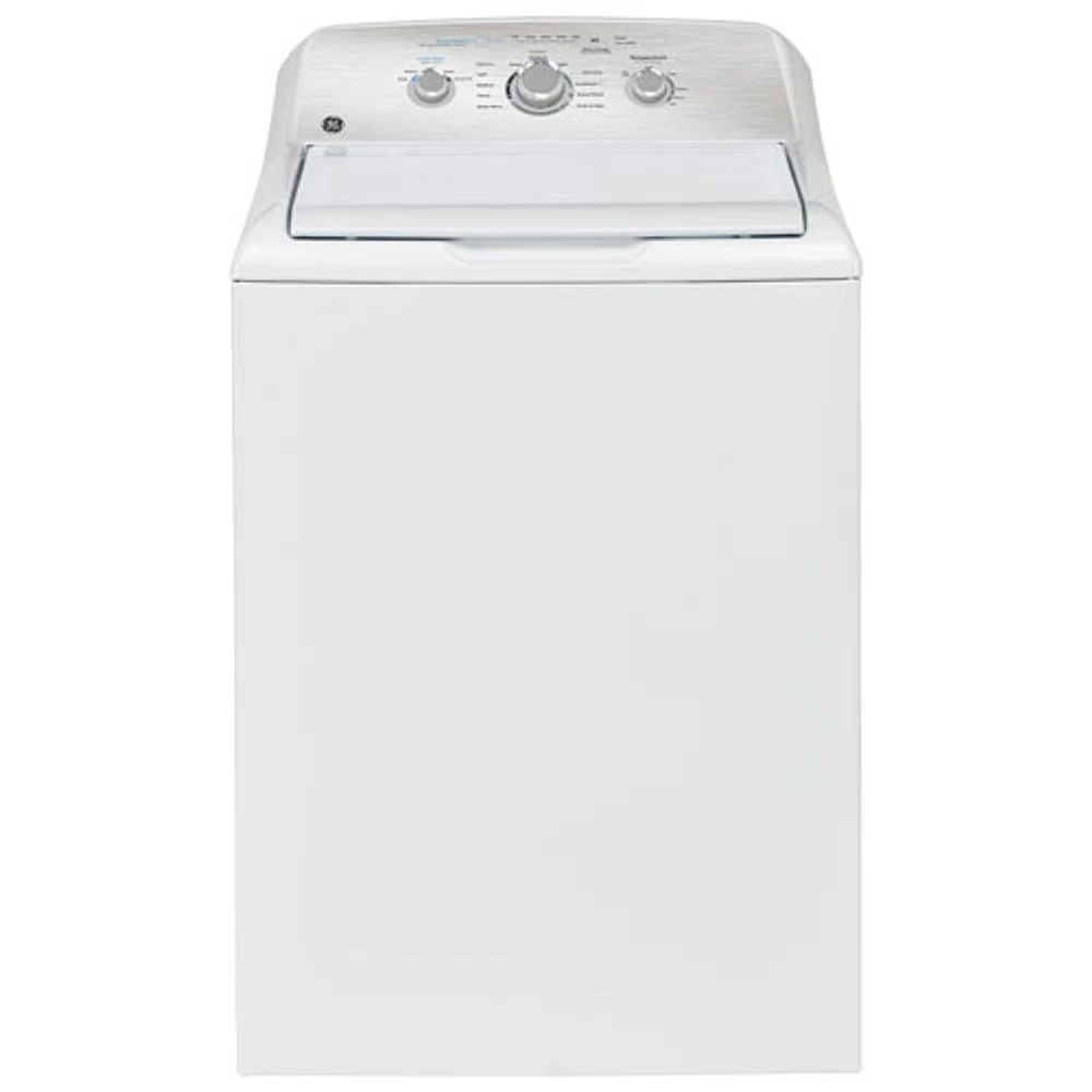 GE 4.4 Cu. Ft. High Efficiency Top Load Washer (GTW331BMRWS) - White