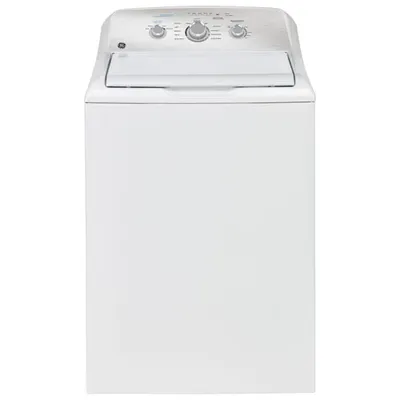 GE 4.4 Cu. Ft. High Efficiency Top Load Washer (GTW331BMRWS) - White