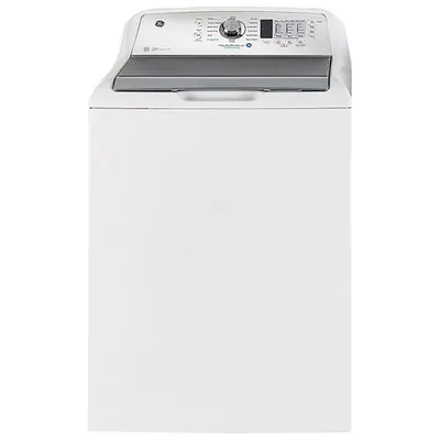 GE 5.2 Cu. Ft. High Efficiency Top Load Washer (GTW685BMRWS) - White