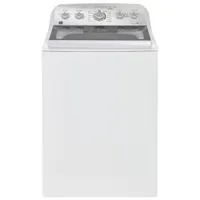 GE 5.0 Cu. Ft. High Efficiency Top Load Washer (GTW580BMRWS) -White