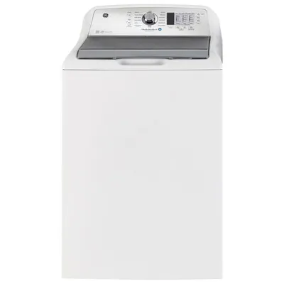 GE 5.3 Cu. Ft. High Efficiency Top Load Washer (GTW680BMRWS) - White