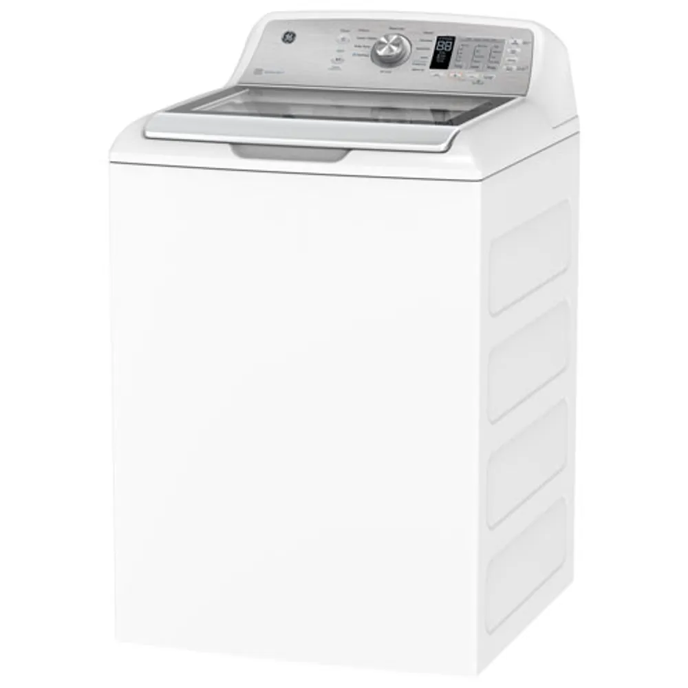 GE 5.3 Cu. Ft. High Efficiency Top Load Washer (GTW680BMRWS) - White