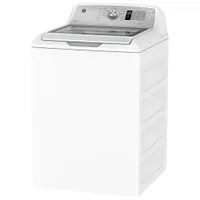 GE 5.3 Cu. Ft. High Efficiency Top Load Washer (GTW680BMRWS) - White