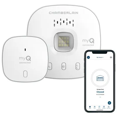 Commande de porte de garage intelligente MyQ de Chamberlain - Blanc