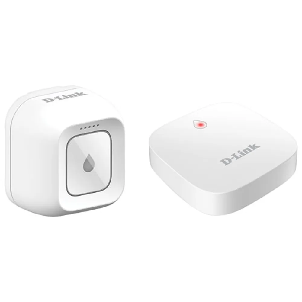 Trousse de démarrage avec capteur de fuite d'eau intelligent Wi-Fi mydlink de D-Link (DCH-S1621KT)