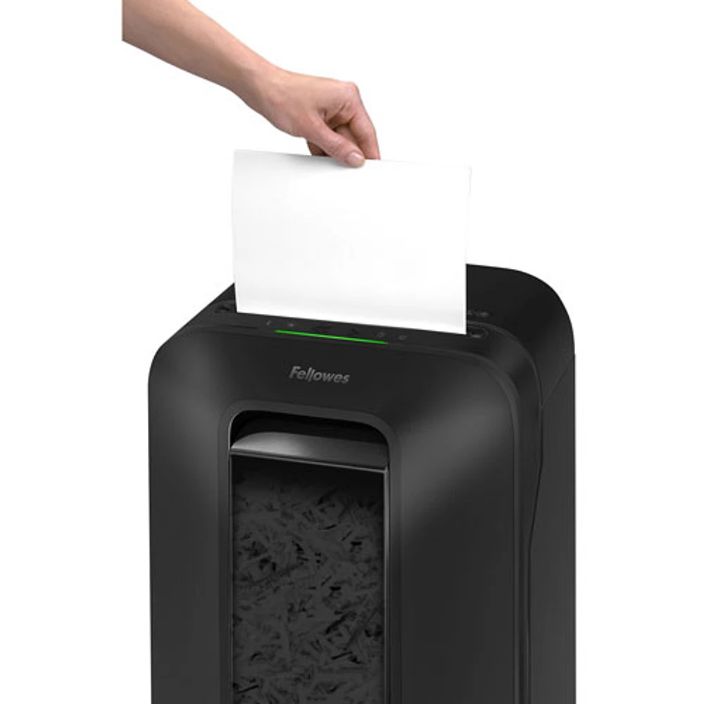 Déchiqueteuse Powershred à coupe croisée de 12 feuilles de Fellowes (LX170)