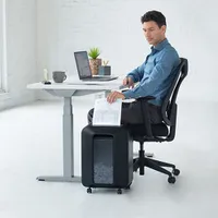 Déchiqueteuse Powershred à coupe croisée de 12 feuilles de Fellowes (LX170)