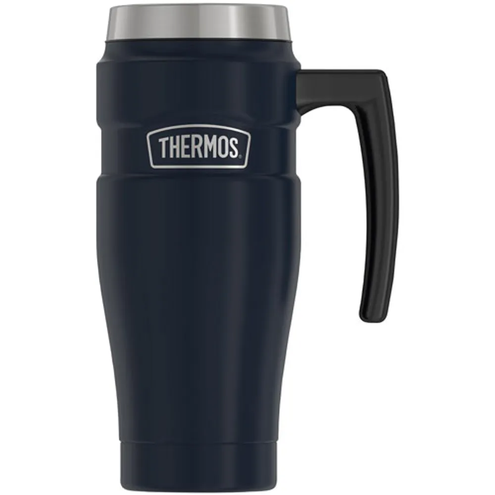 Thermos Stainless King 470ml (16 oz.) Travel Mug - Midnight Blue