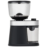 Melitta Whole Bean Flat Burr Coffee Grinder - Black/Stainless Steel