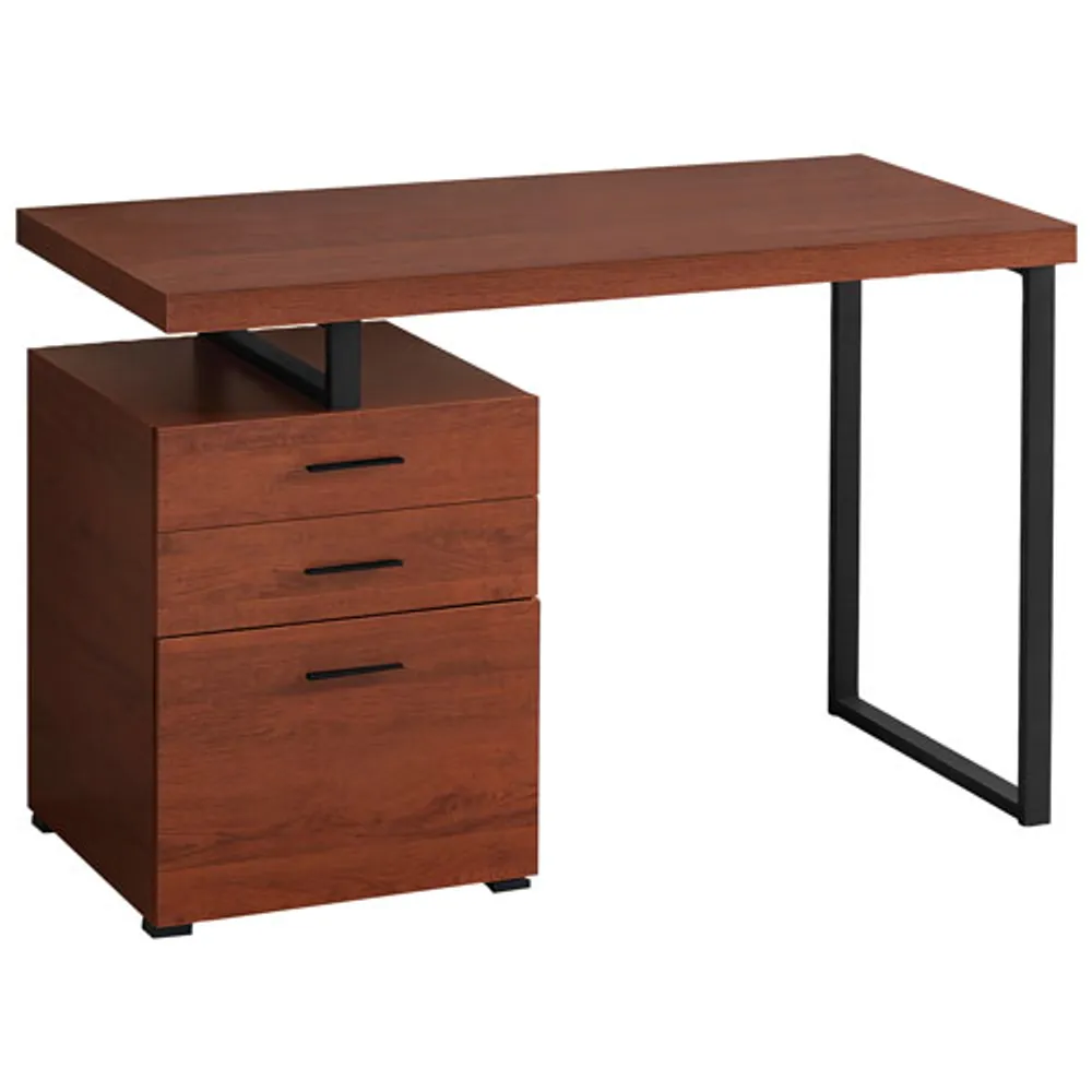 Monarch Floating 47.25"W Computer Desk with 3 Drawers