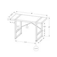 Monarch 49"W Computer Desk