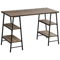 Bureau d'ordinateur de 47,25 po de largeur avec 4 tablettes de Monarch