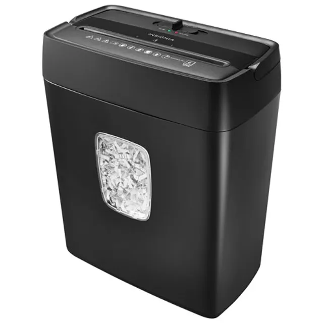 Insignia 10-Sheet Micro-Cut Shredder (NS-S10MCBK2-C)