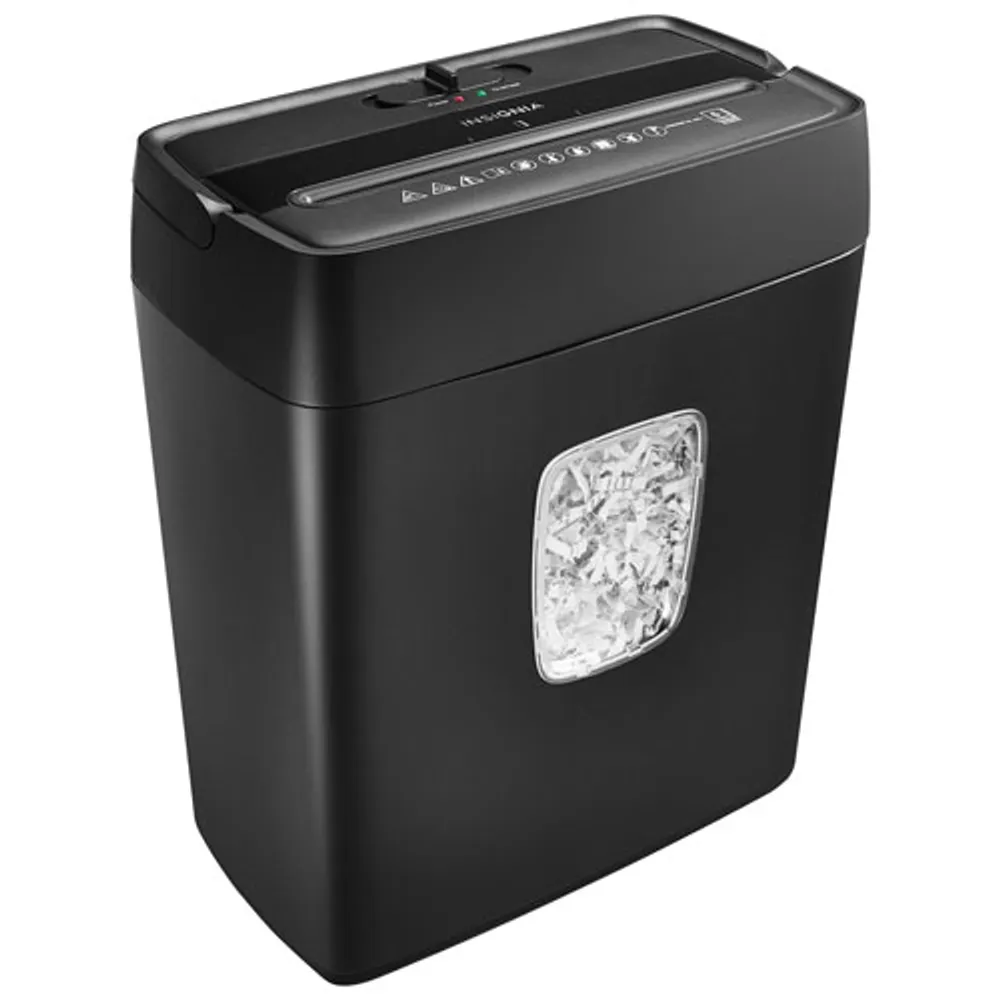 Insignia 6-Sheet Cross-Cut Shredder (NS-S6CCBK2-C)