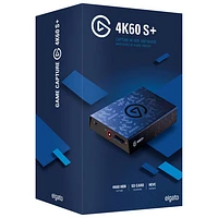 Carte de saisie vidéo 4K à 60 images/s pour jeux USB 3.0 S+ d'Elgato