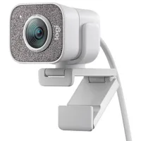 Caméra Web HD intégrale 1080p StreamCam de Logitech - Blanc cassé