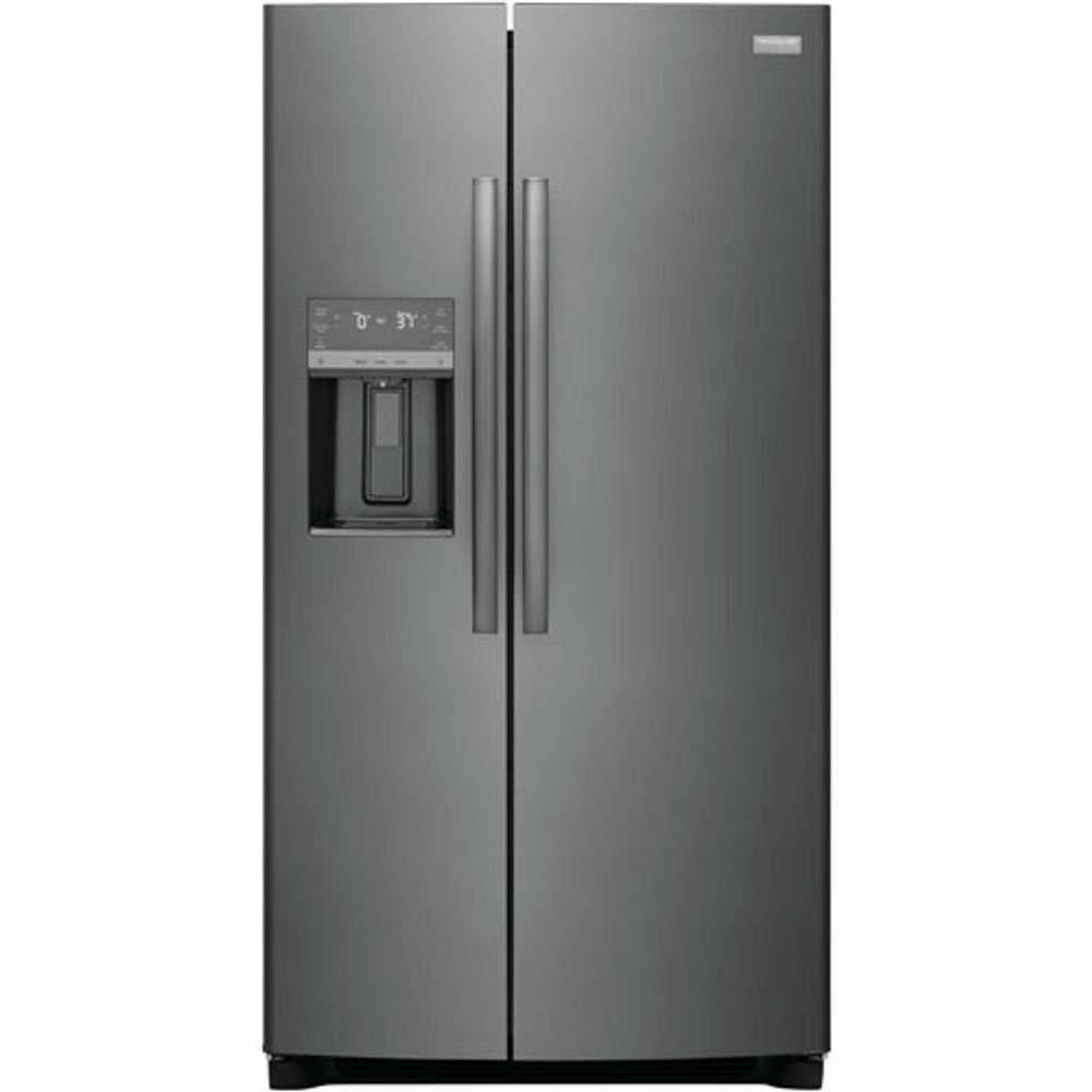 Frigidaire Gallery 36" 22.2 Cu. Ft. Side-By-Side Refrigerator (GRSC2352AD) - Black Stainless