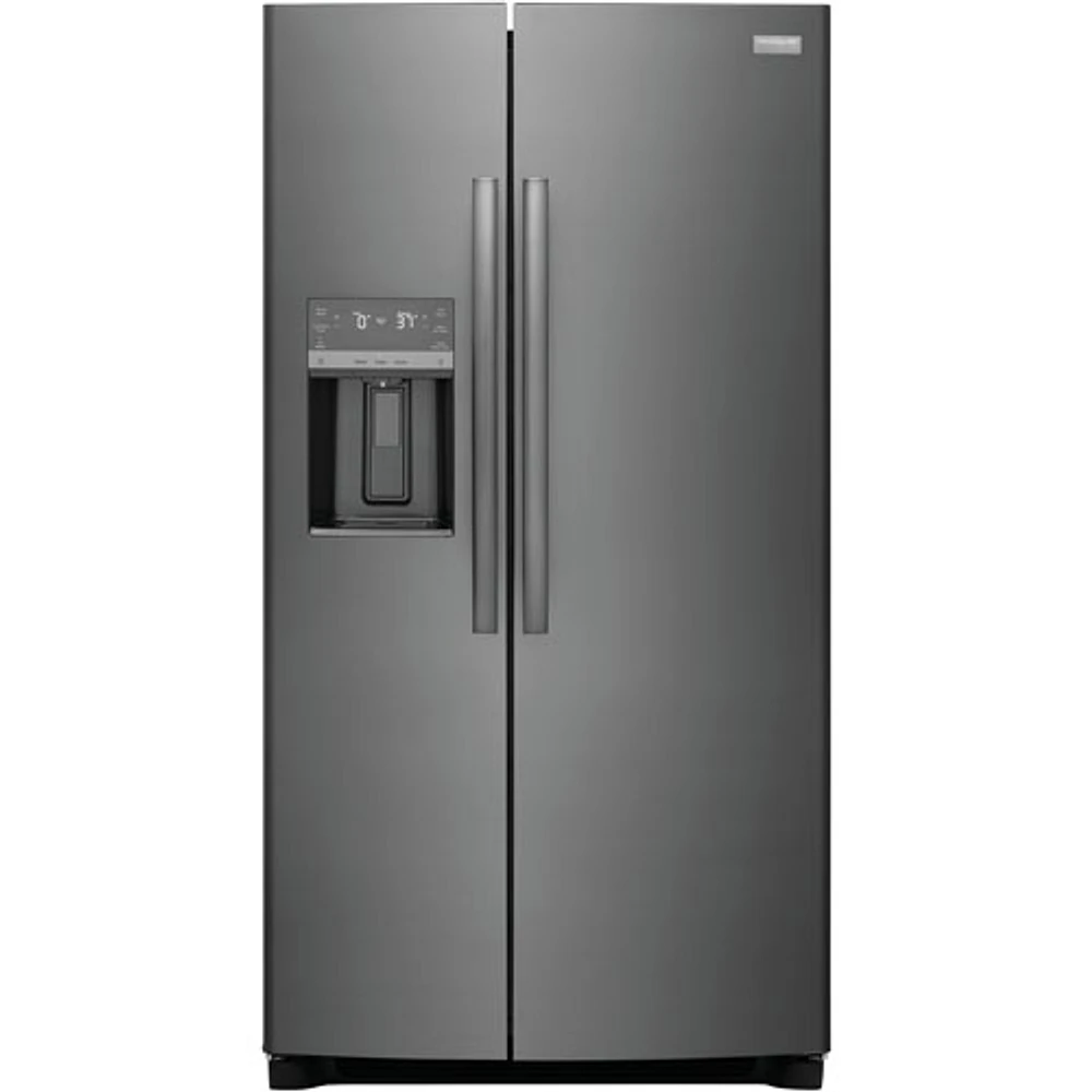 Frigidaire Gallery 36" 22.2 Cu. Ft. Side-By-Side Refrigerator (GRSC2352AD) - Black Stainless