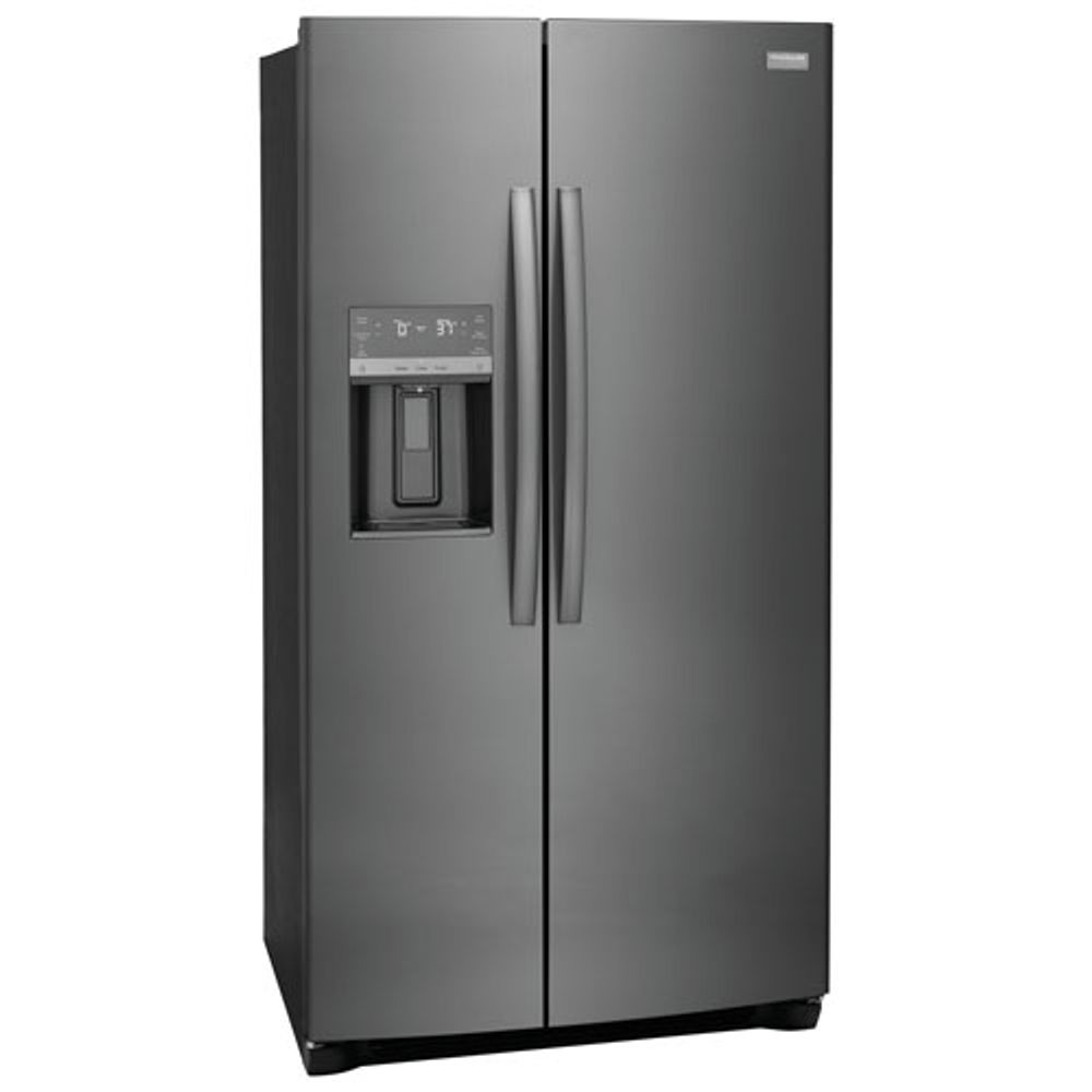 Frigidaire Gallery 36" 22.2 Cu. Ft. Side-By-Side Refrigerator (GRSC2352AD) - Black Stainless