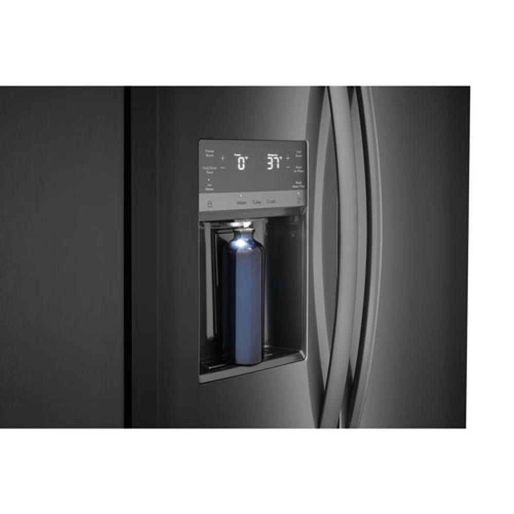 Frigidaire Gallery 36" 22.2 Cu. Ft. Side-By-Side Refrigerator (GRSC2352AD) - Black Stainless