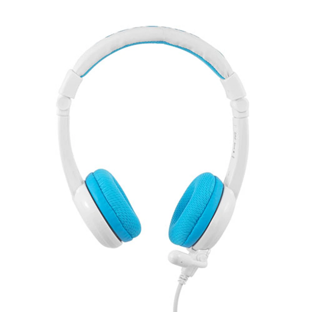 Casque d'écoute School+ (Plus) de BuddyPhones - Bleu