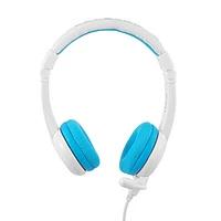 Casque d'écoute School+ (Plus) de BuddyPhones - Bleu