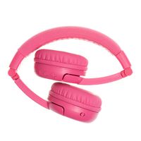 BuddyPhones PLAY+ (Plus) On-Ear Sound Isolating Bluetooth Headphones - Rose Pink