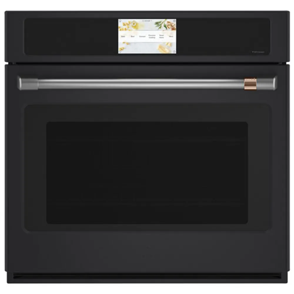 Cafe 30" 5 Cu. Ft. True Convection Electric Wall Oven (CTS90DP3ND1) - Matte Black