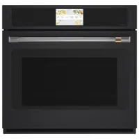 Cafe 30" 5 Cu. Ft. True Convection Electric Wall Oven (CTS90DP3ND1) - Matte Black