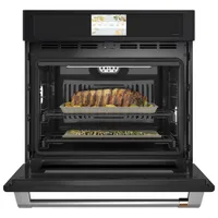 Cafe 30" 5 Cu. Ft. True Convection Electric Wall Oven (CTS90DP3ND1) - Matte Black