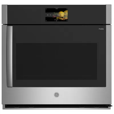 GE Profile 30" 5 Cu. Ft. True Convection Electric Wall Oven (PTS700RSNSS) - Stainless Steel