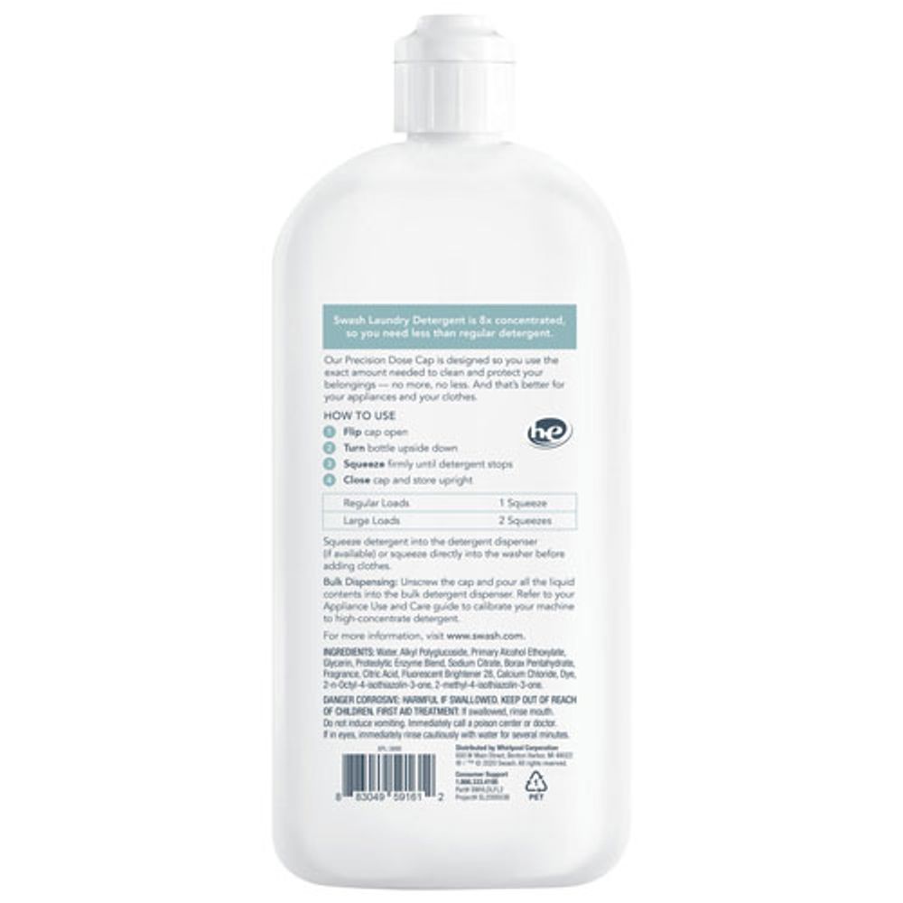 Swash Pure Linen Laundry Detergent (SWHLDLFL2B) - 0.88L