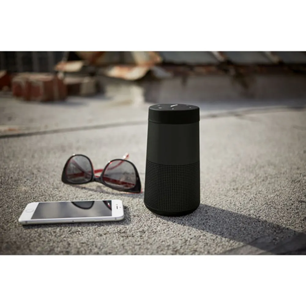Bose SoundLink Revolve II Splashproof Bluetooth Wireless Speaker - Triple Black