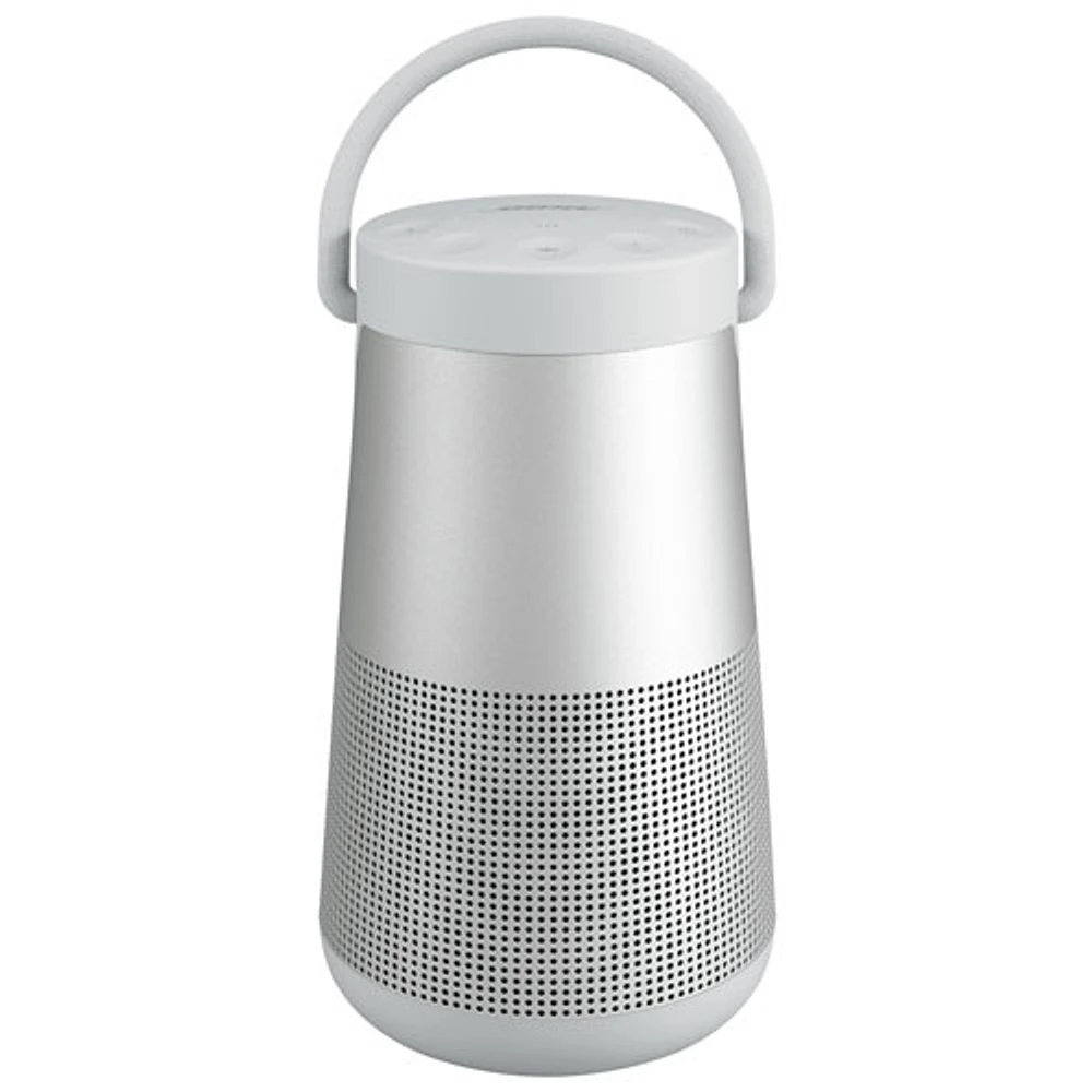 HP Bluetooth sans fil résistant aux éclaboussures SoundLink Revolve+ II de Bose - Argenté luxueux
