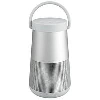 HP Bluetooth sans fil résistant aux éclaboussures SoundLink Revolve+ II de Bose - Argenté luxueux