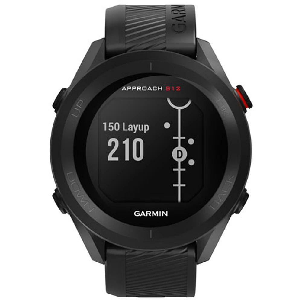 Garmin Approach S12 43.7mm Bluetooth Golf Smartwatch