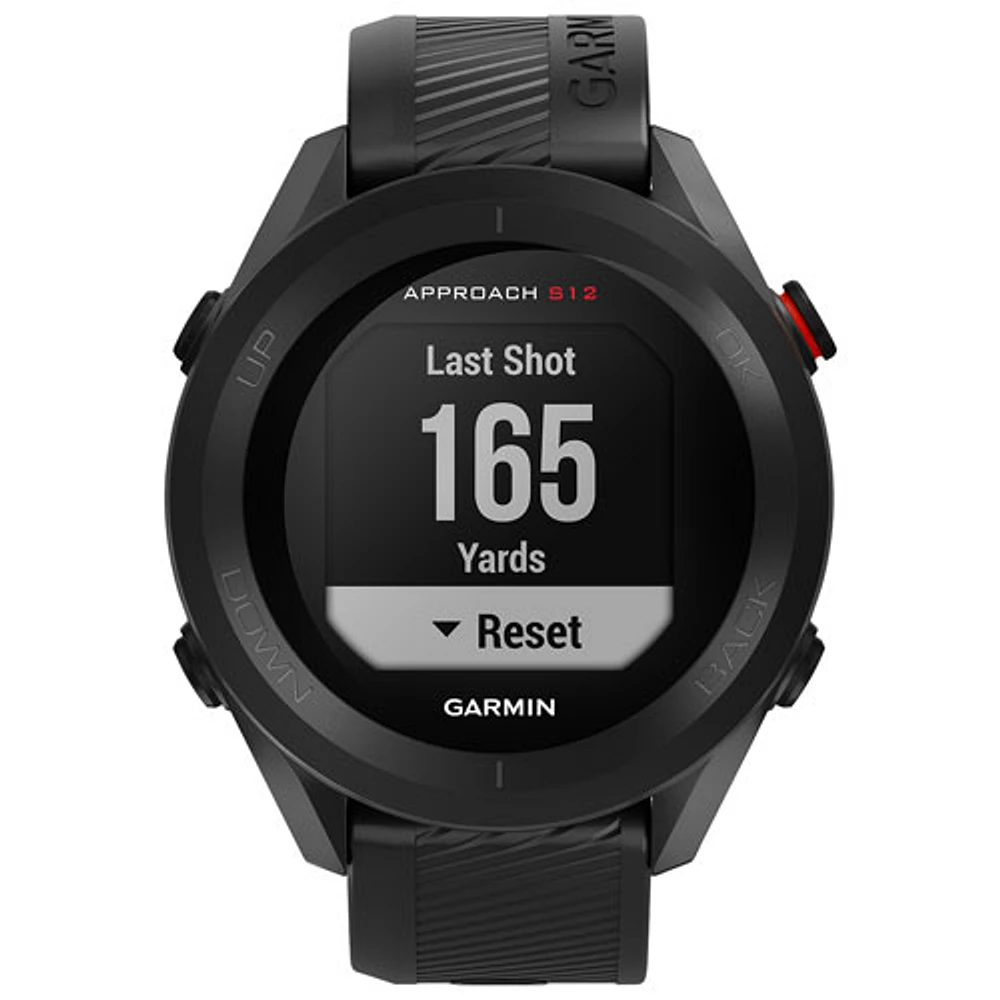 Garmin Approach S12 43.7mm Bluetooth Golf Smartwatch