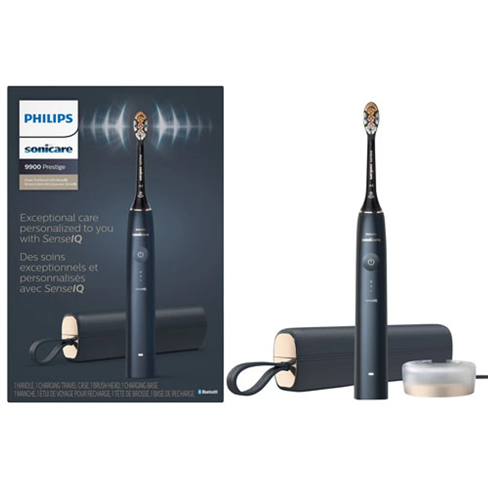 Philips Sonicare Prestige Electric Toothbrush (HX9990/12) - Midnight Blue