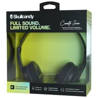 Skullcandy Cassette Junior On-Ear Sound Isolating Headphones - Black