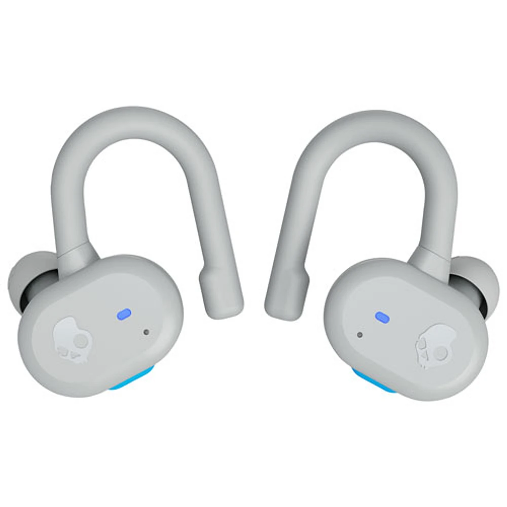 Skullcandy Push Active In-Ear Sound Isolating True Wireless Earbuds - Light Grey/Blue