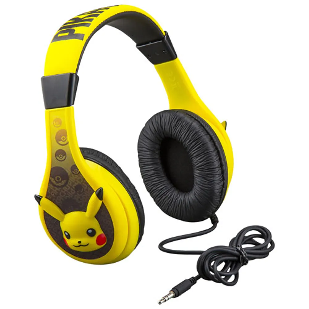 KIDdesigns Over-Ear Noise Cancelling Headphones - Pikachu