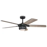 Westinghouse Morris 52" LED Ceiling Fan with Light Kit - Black